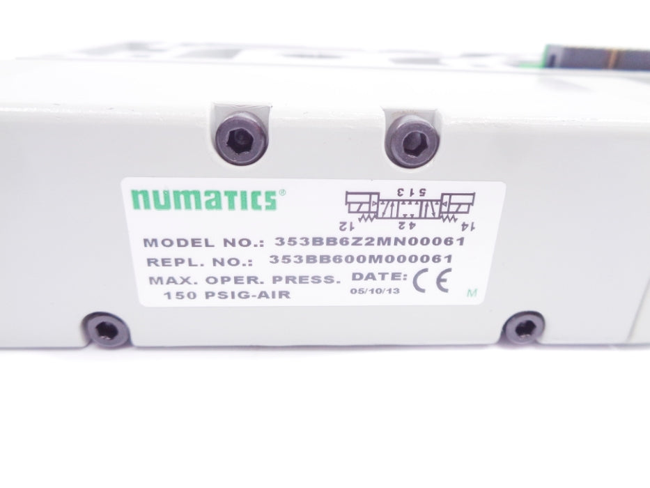 NUMATICS 353BB6Z2MN00061 150PSI NSNP