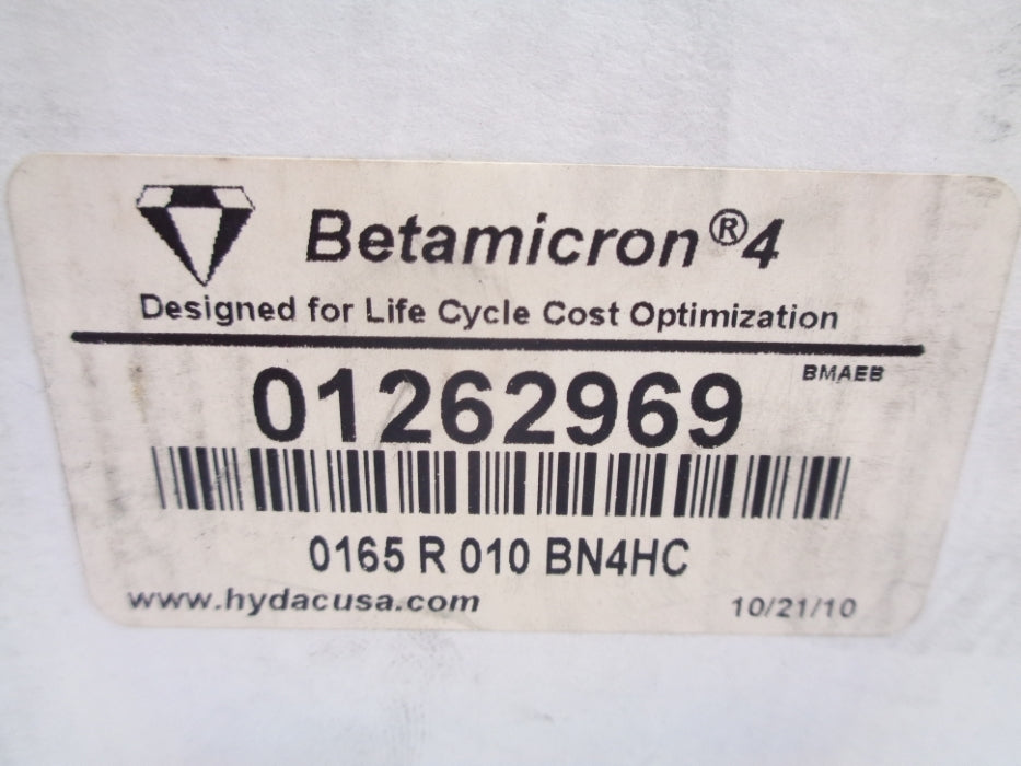 HYDAC 0165R010BN4HC 01262969 NSMP