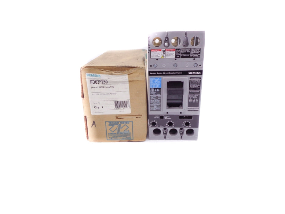 SIEMENS FD63F250 SER. B 250A 480V NSMP