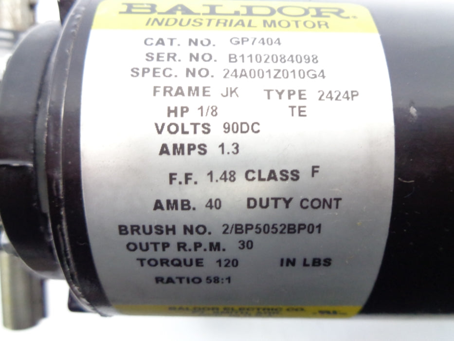 BALDOR GP7404 UNMP