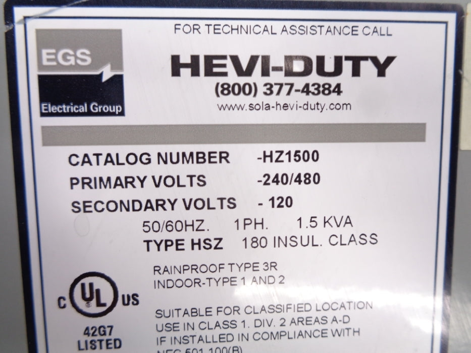 SOLA HZ1500 NSNP
