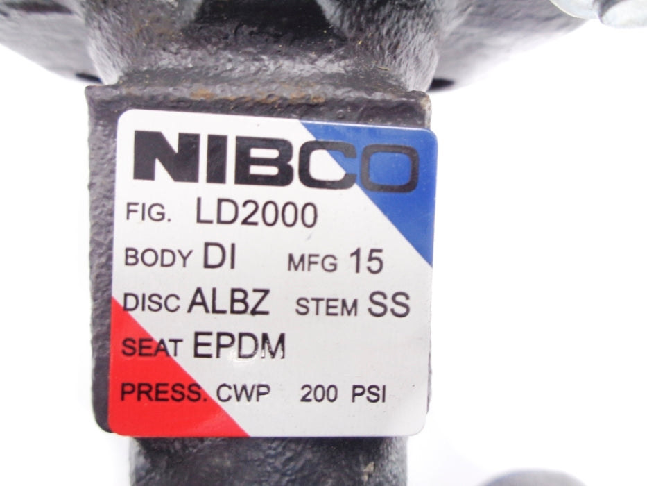 NIBCO LD2000 200PSI (AS PICTURED) NSNP