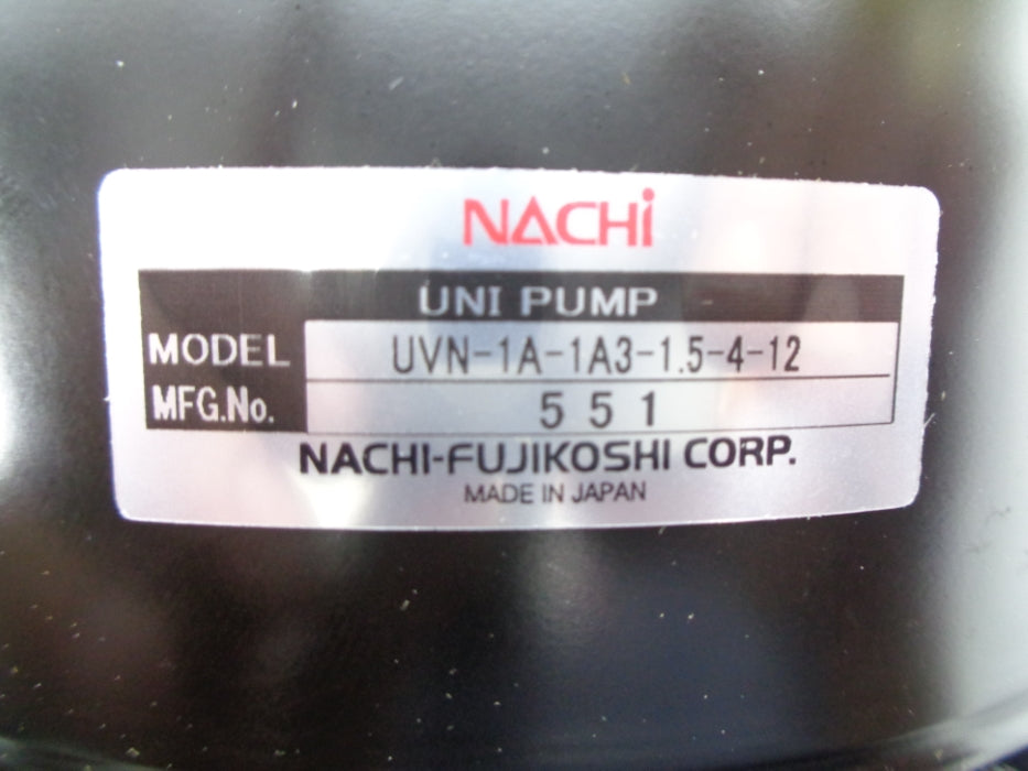 NACHI UVN-1A-1A3-1.5-4-12 NSNP