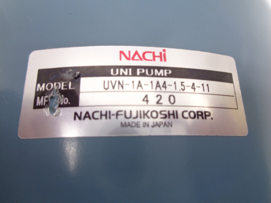 NACHI UVN-1A-1A4-1.5-4-11 NSNP