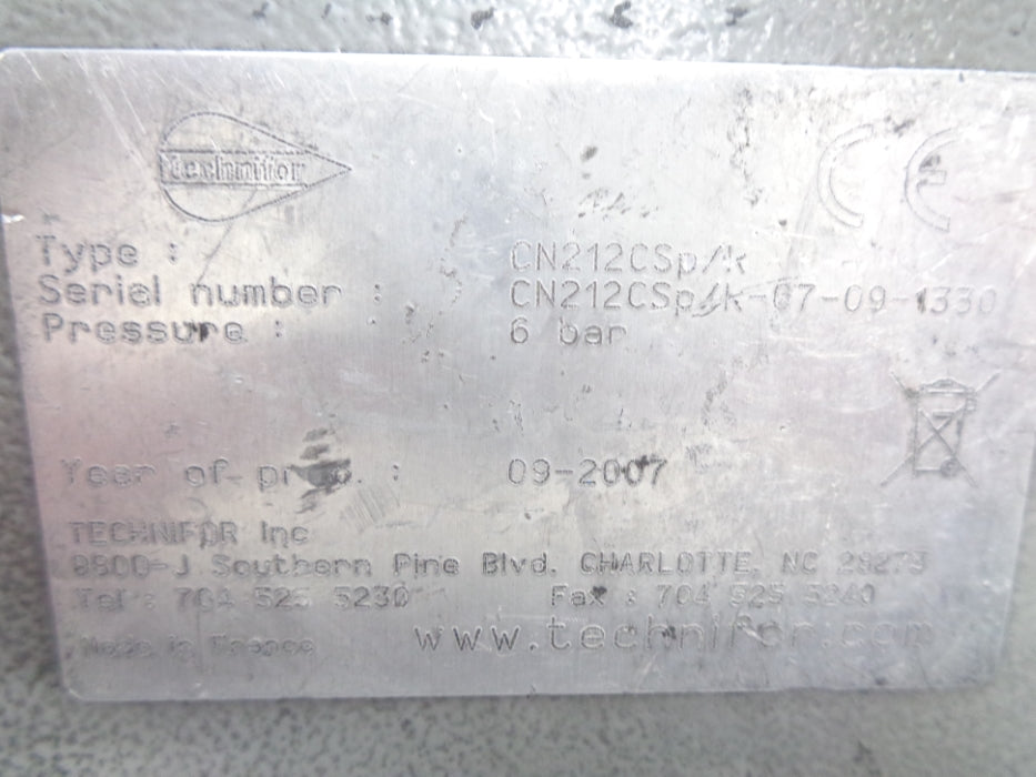 TECHNIFOR CN212CSP/K UNMP