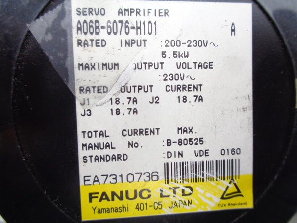 FANUC A06B-6076-H101 UNMP
