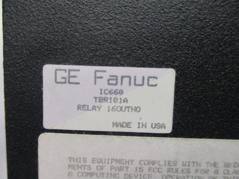 GE FANUC IC660TBR101A NSNP