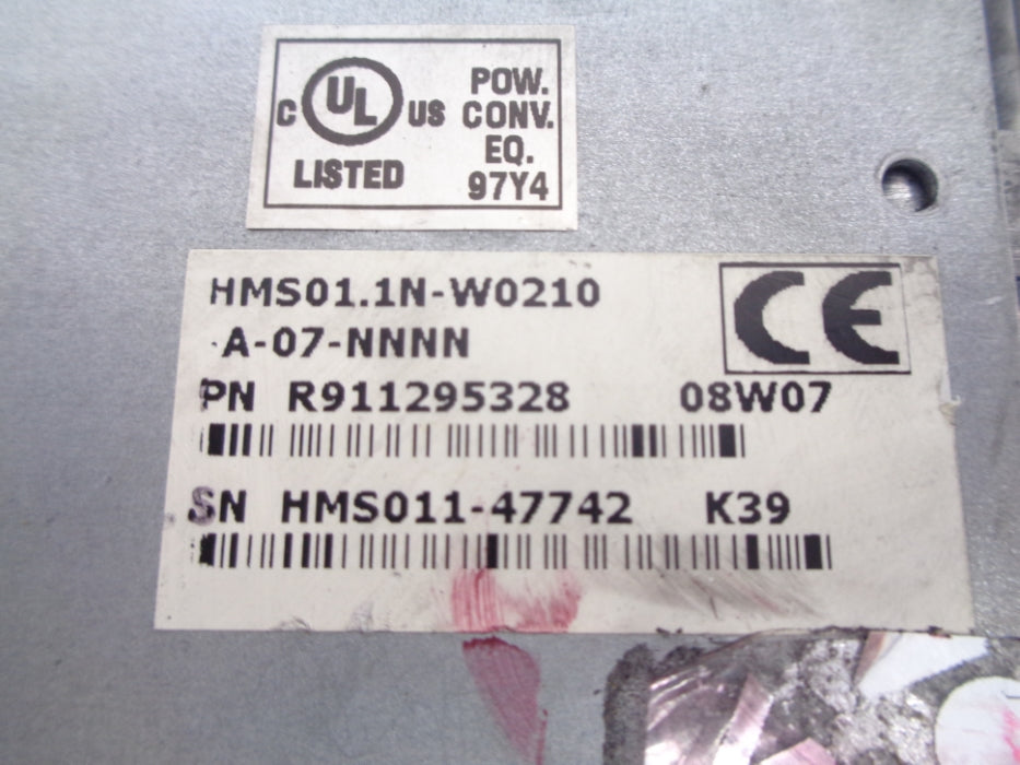 REXROTH HMS01.1N-W0210-A-07-NNNN R911295328 (AS PICTURED) UNMP