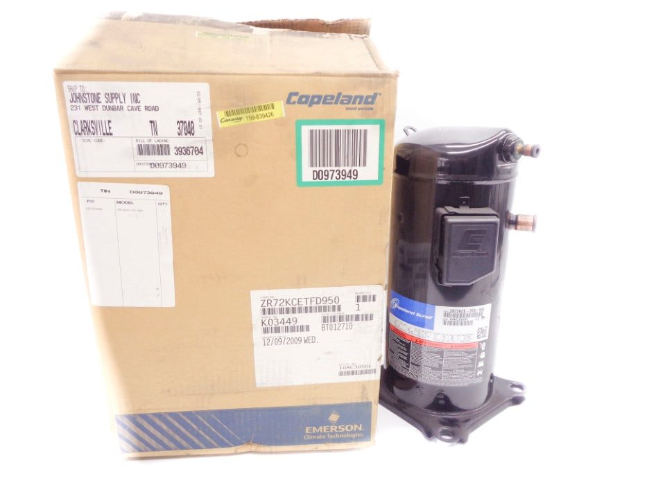 COPELAND ZR72KCE-TFD-950 NSMP