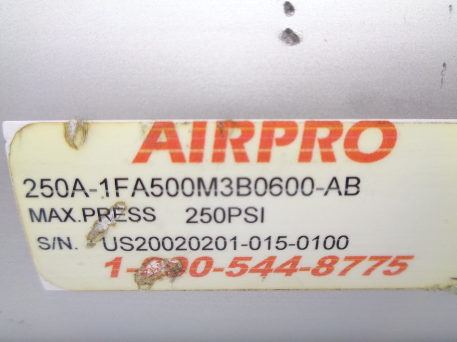 AIRPRO 250A-1FA500M3B0600-AB 250PSI NSNP
