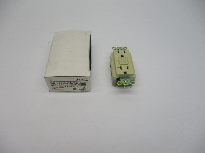 ARROW HART GF5342I IVORY 125V 20A NSMP