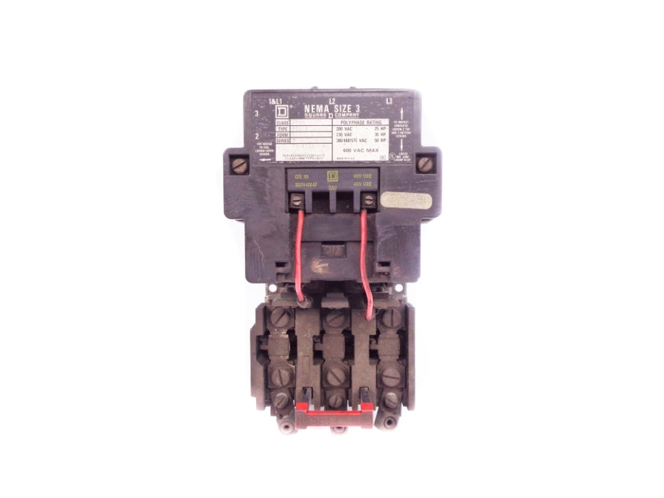 SQUARE D 8536SEG1V06S SER. A UNMP