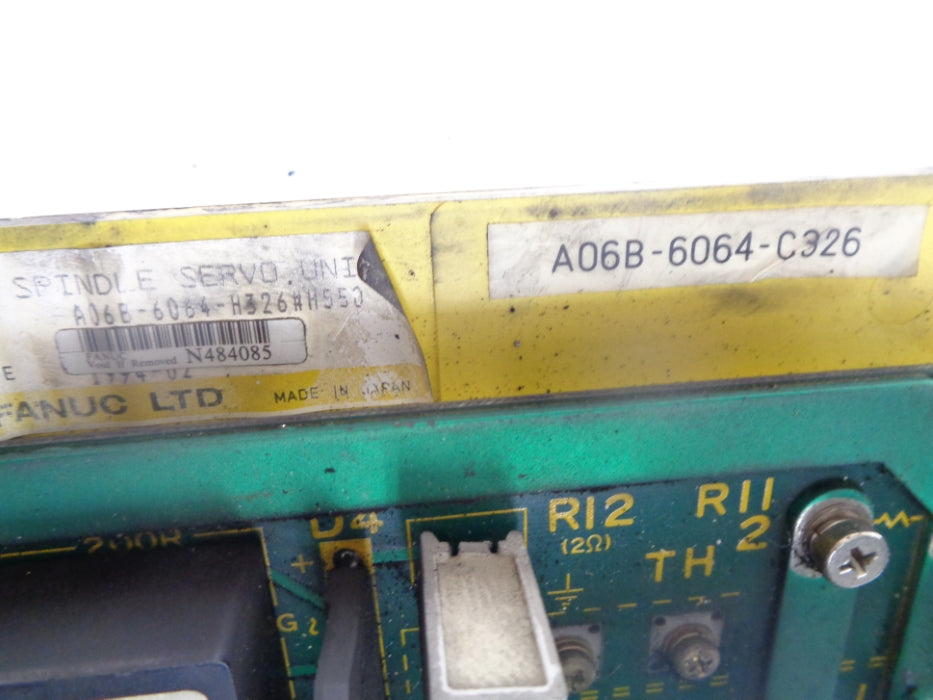 FANUC A06B-6064-H326#H550 (AS PICTURED) UNMP
