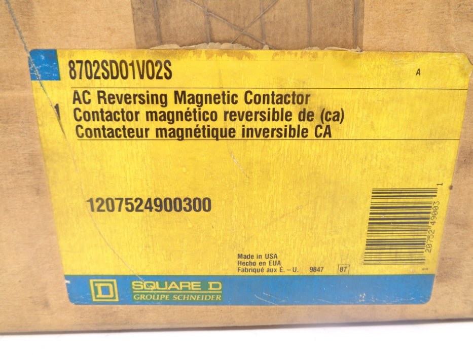 SQUARE D 8702SDO1V02S SER. A 120V NSMP