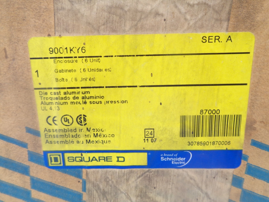 SQUARE D 9001KY6 SER. A NSMP