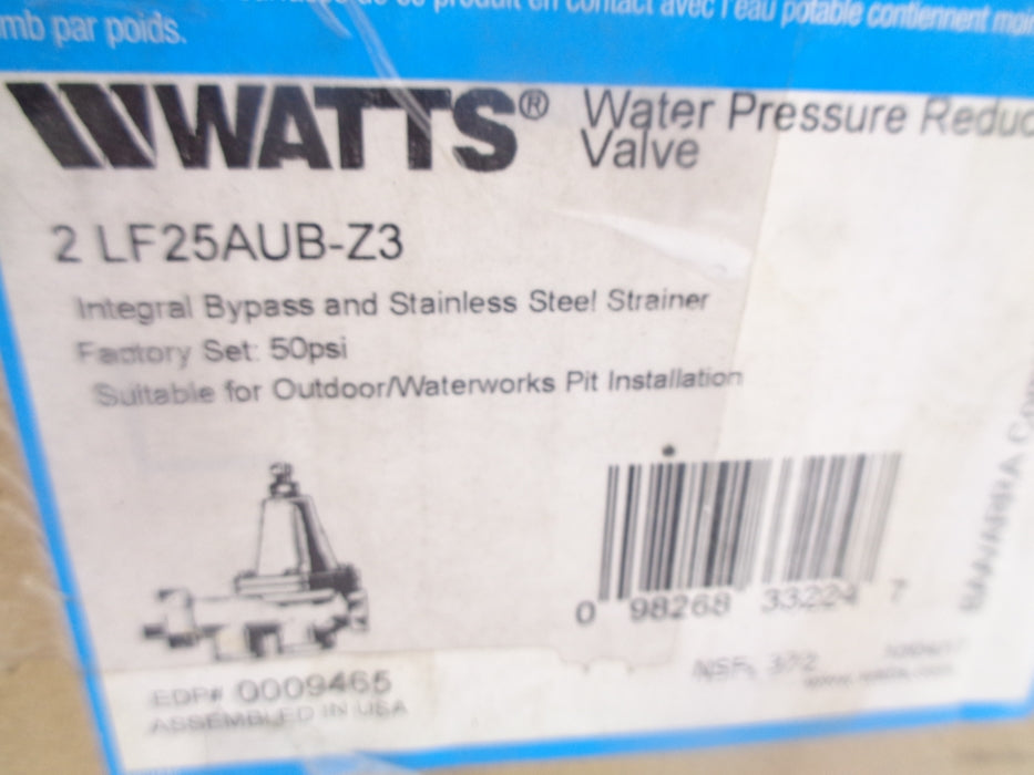WATTS LF25AUB-Z3 300PSI NSMP