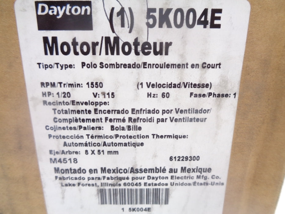 DAYTON 5K004E NSMP