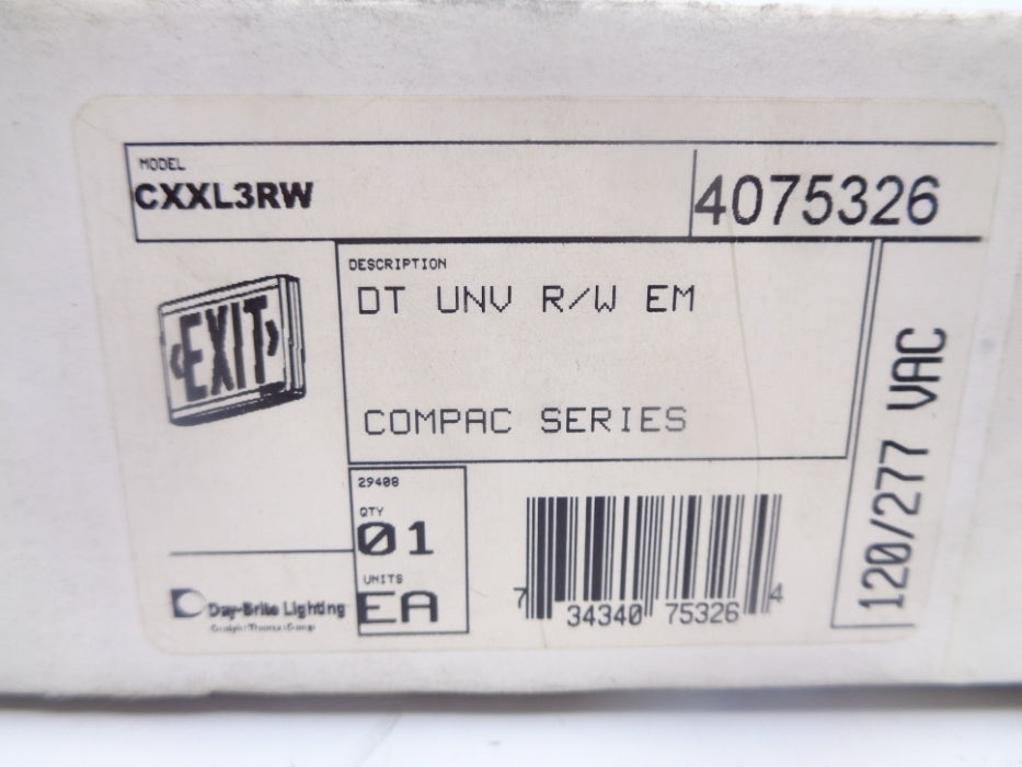 DAY-BRITE CXXL3RW NSMP