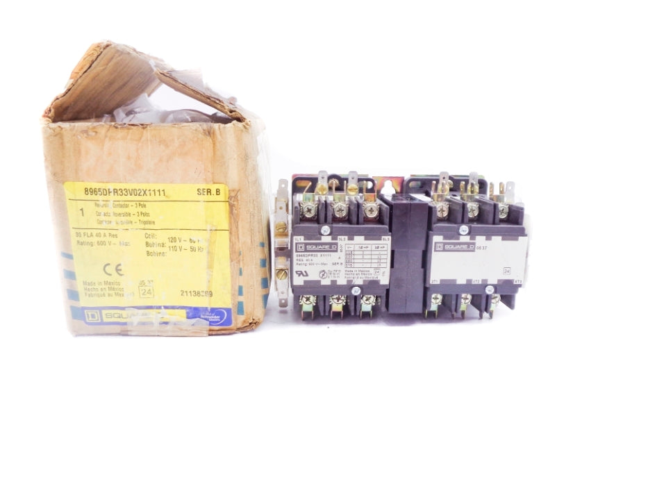 SQUARE D 8965DPR33V02X1111 SER. B 120V NSMP