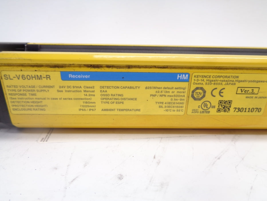 KEYENCE SL-V60HM-R UNMP