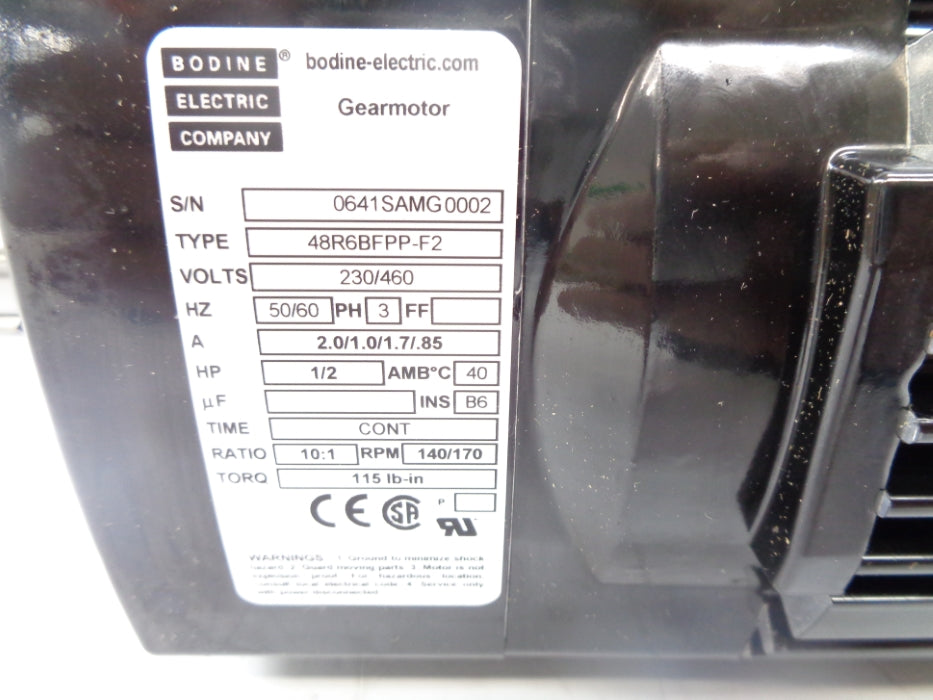 BODINE ELECTRIC 48R6BFPP-F2 NSNP