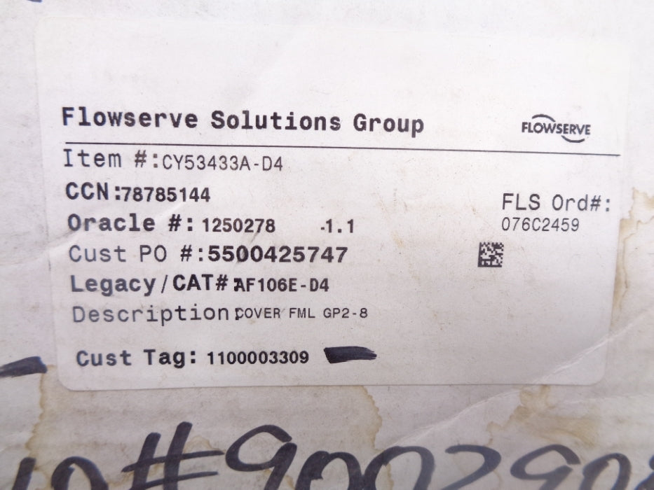 FLOWSERVE CY53433A-D4 NSMP