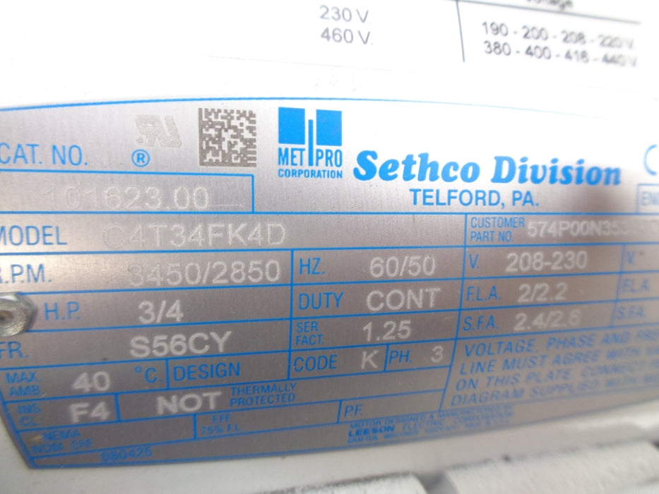 SETHCO 344-FVJR NSNP