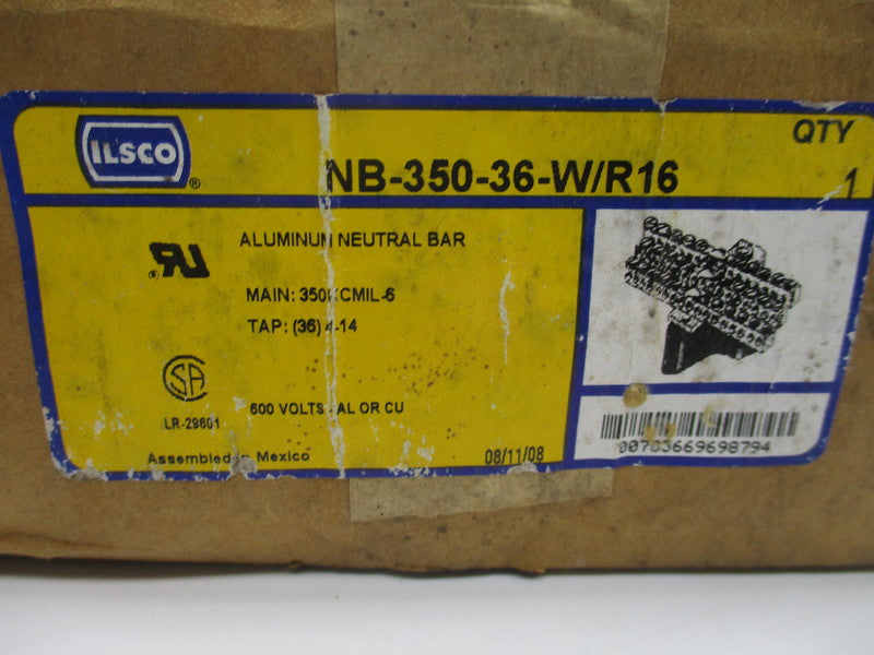 ILSCO NB-350-36-W/R16 NSMP