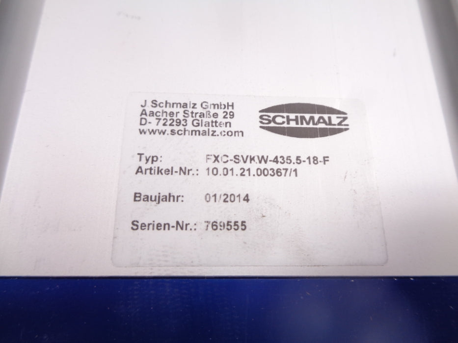 SCHMALZ FXC-SVKW-435.5-18-F NSNP