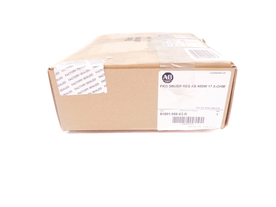 ALLEN BRADLEY 81001-956-63-R SER. 1 DATE: 2014 NSFS