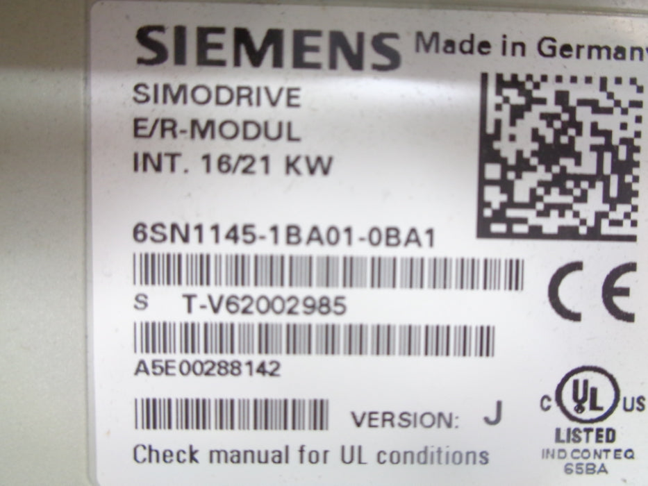 SIEMENS 6SN1145-1BA01-0BA1 NSNP