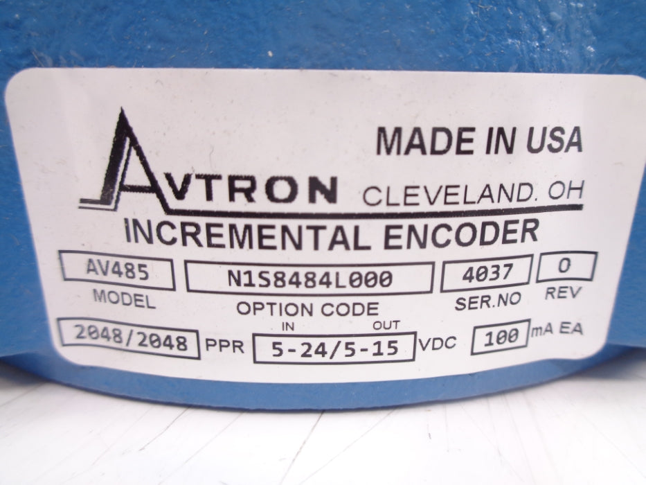 AVTRON AV485N1S8484L000 NSNP