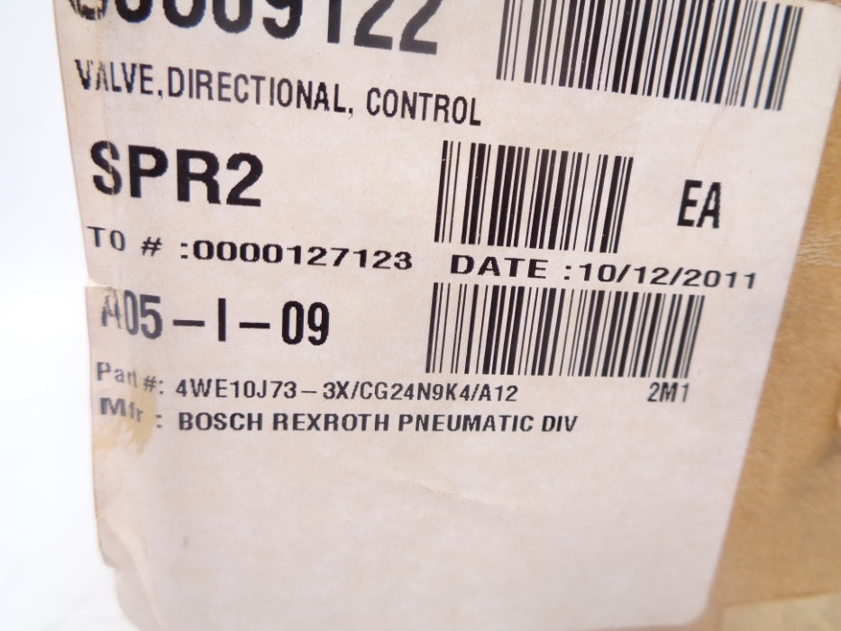 REXROTH R900560858 4WE10J73-33/CG24NK4/A12 NSMP