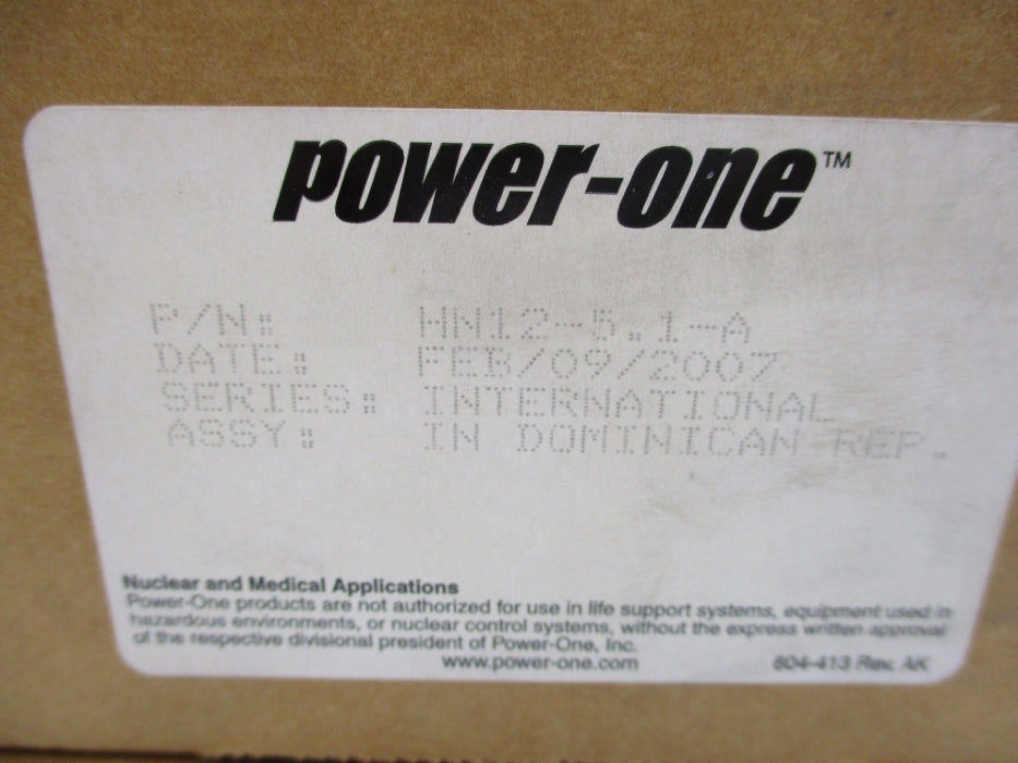 POWER ONE HN12-5.1-A NSMP