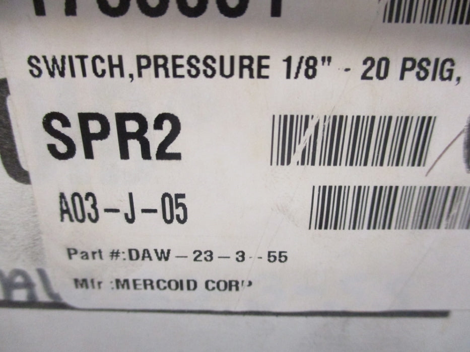 MERCOID DAW-23-3-5S NSMP