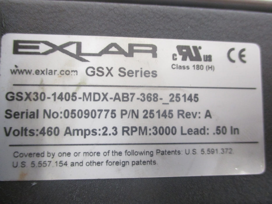 EXLAR GSX30-1405-MDX-AB7-368-_25145 UNMP