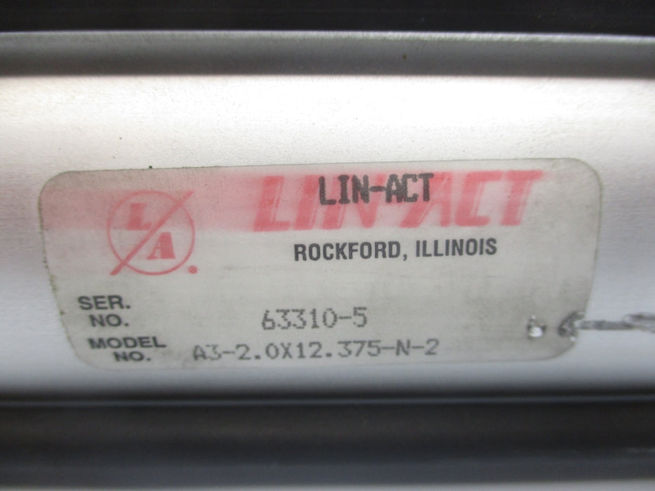 LIN-ACT A3-2.0X12.375-N-2 UNMP
