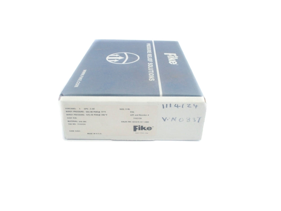 FIKE CPV-CBT 554.90PSI NSFS