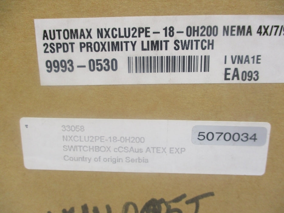 FLOWSERVE NXCLU2PE-18-0H200 NSMP