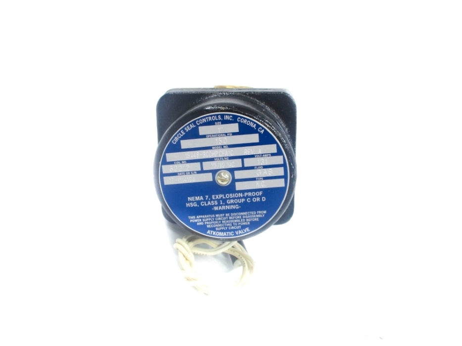 CIRCOR SEAL 15448-300HPCFA1C 115V 150PSI NSNP