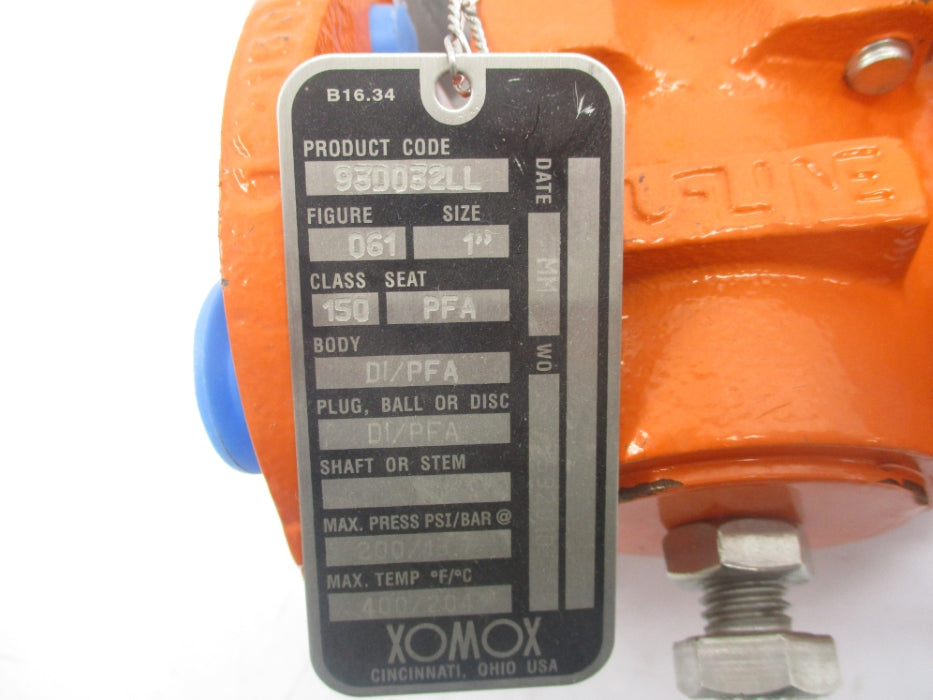 XOMOX 93D032LL 200PSI NSNP