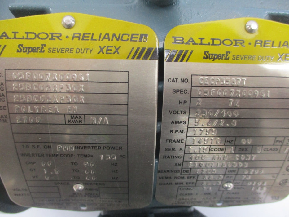 BALDOR CECP3587T NSNP
