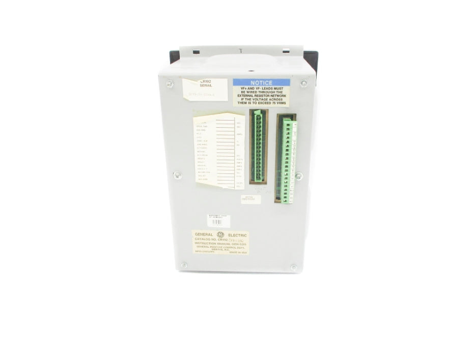 GENERAL ELECTRIC CR192C1111110 UNMP