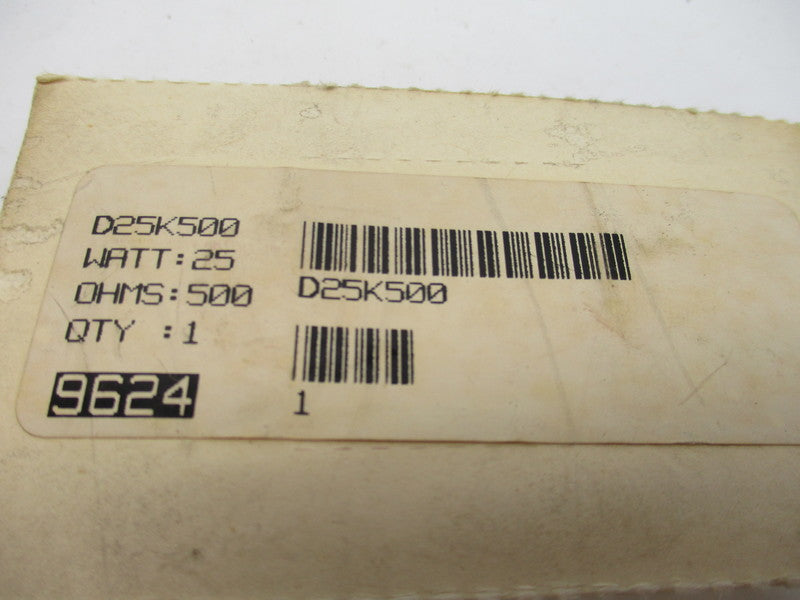 OHMITE D25K500 NSMP