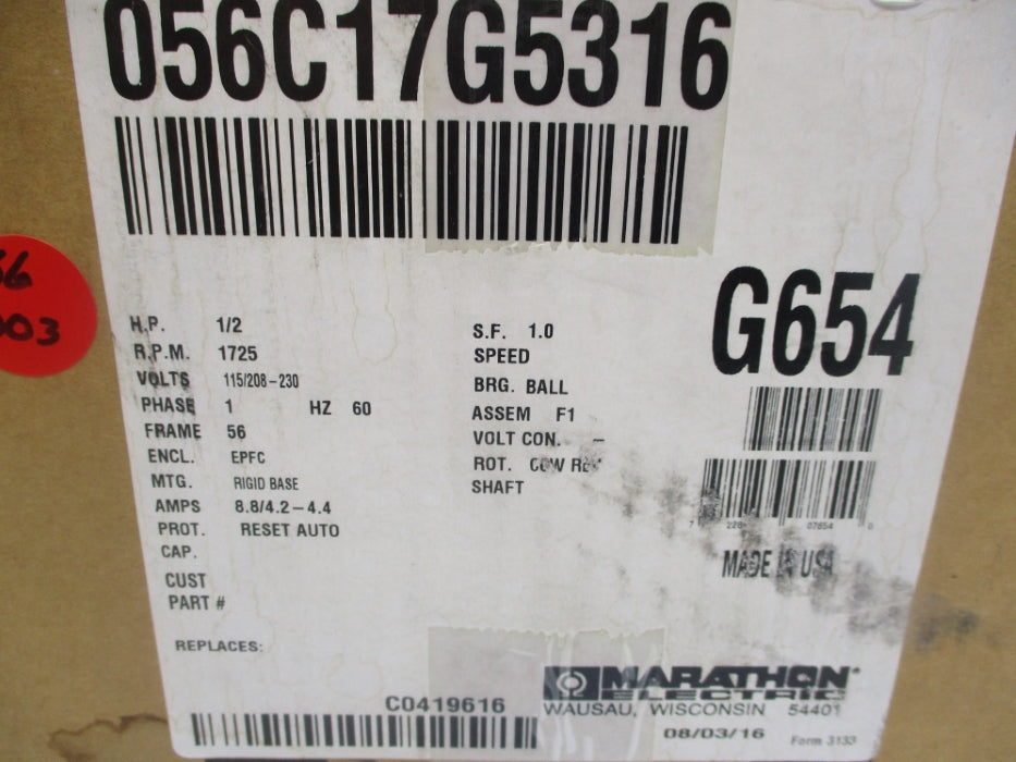 MARATHON 56C17G5316 NSMP