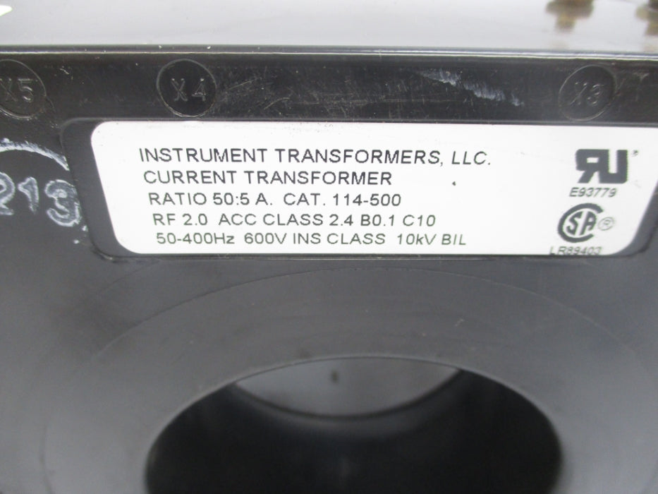 INSTRUMENT TRANSFOMERS 114-500 NSNP