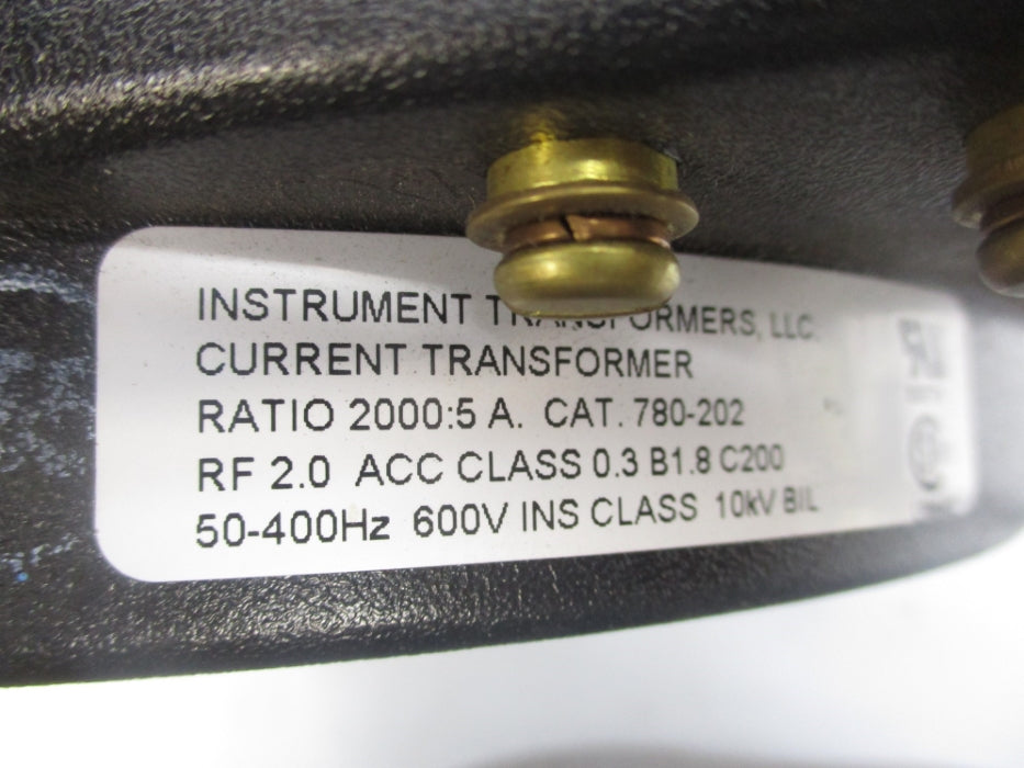 INSTRUMENT TRANFORMERS 780-202 NSNP