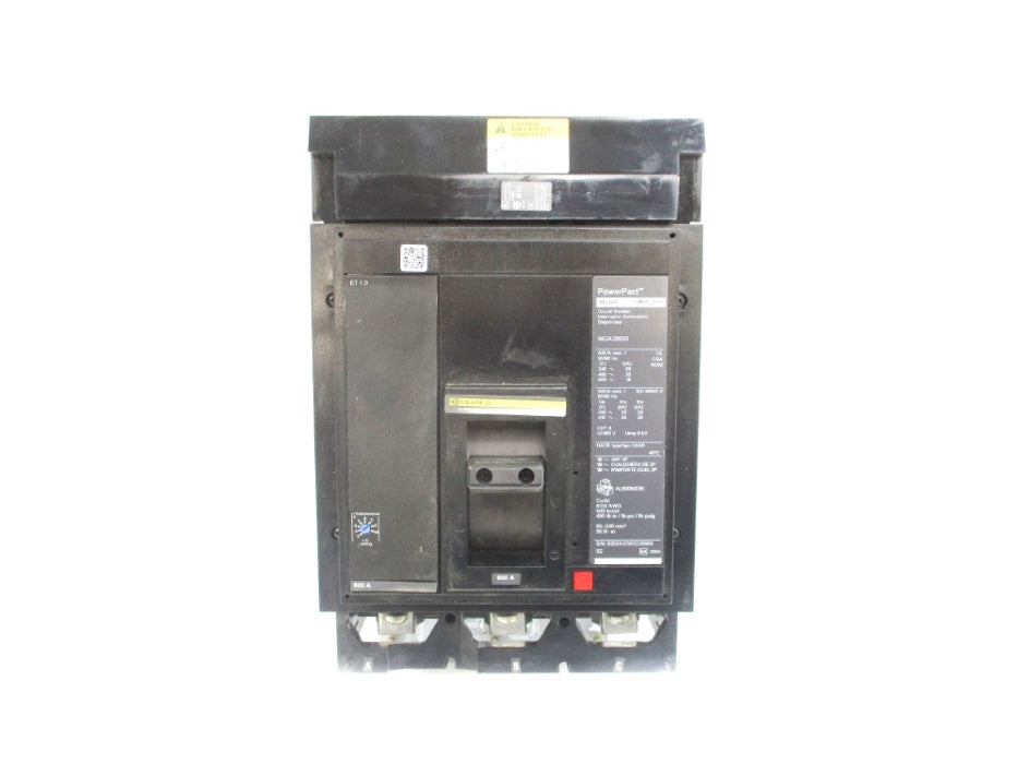 SQUARE D MGA36600 240V 600A (AS PICTURED) NUPI