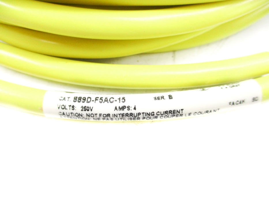 ALLEN BRADLEY 889D-F5AC-15 SER. B (BR/WH) NSMP