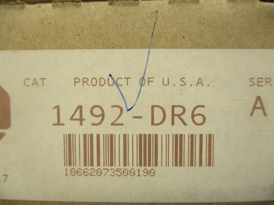 ALLEN BRADLEY 1492-DR6 SER. A (BR/WH) NSMP